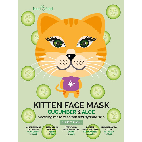 ANIMAL KITTEN face mask 1 u