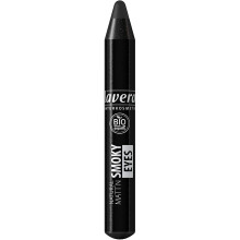 lavera Matt'n Smoky Eyes -Black 01- Soft Pencil ∙ Graduate from intense black to elegant anthracite ∙ Vegan Natural cosmetics Make-up Organic