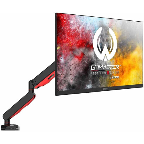 iiyama Supporto per schermo - Non specificato - 17''-30'' - Pneumatico - Altezza regolabile - Luce LED rossa 2