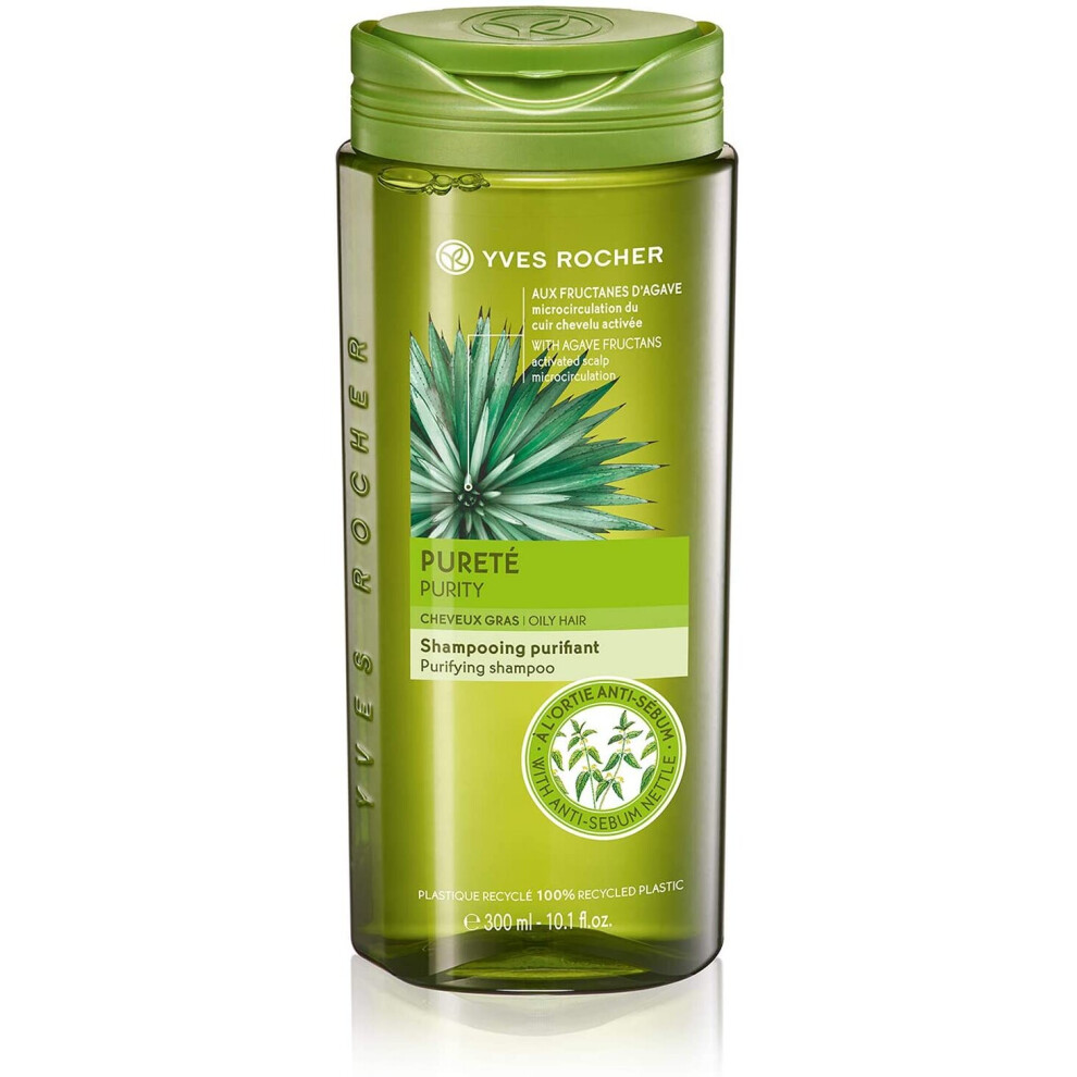 Yves Rocher Purity - Purifying Shampoo With Anti Sebum Nettle