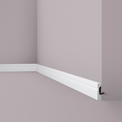 NMC FD7 WALLSTYL Skirting Base Moulding Baseboard Decorative moulding 2 m