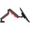 iiyama Supporto per schermo - Non specificato - 17''-30'' - Pneumatico - Altezza regolabile - Luce LED rossa 6