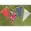 Triangle Union Jack Flag Bunting 20ft 10 Fabric Flags Kings Coronation 2