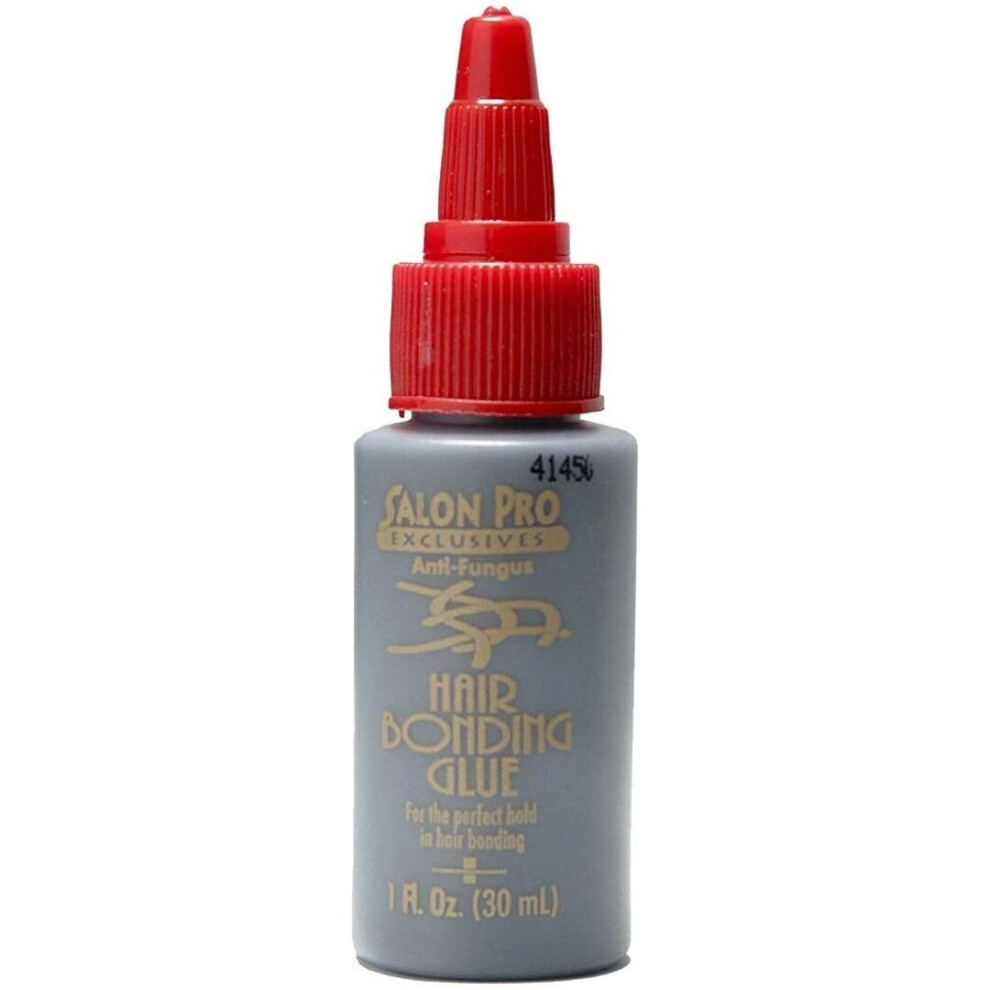 Salon Pro bonding Hair Extension Black Glue- 1oz