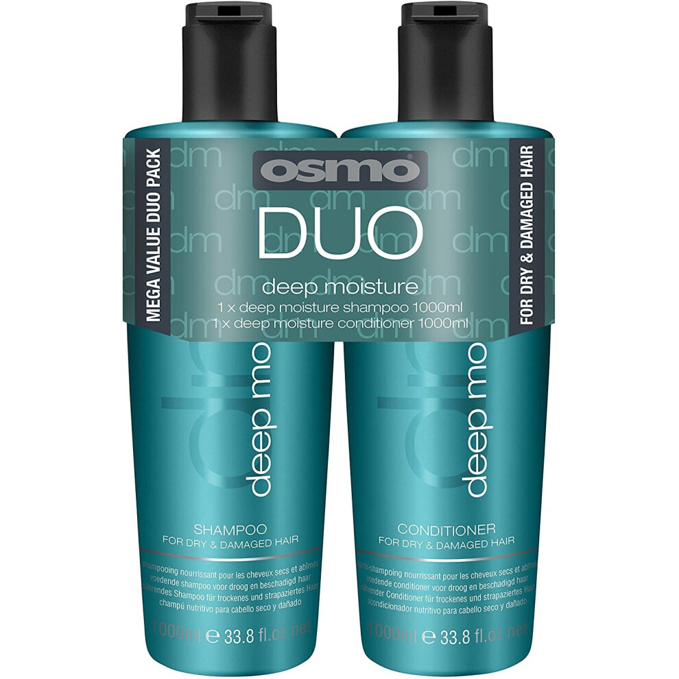 OSMO Deep Moisture Shampoo 1 Litre/Conditioner 1 Litre