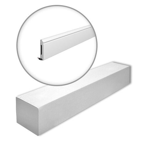 NMC FL1-box WALLSTYL Skirting 1 Box 21 pieces | 42 m