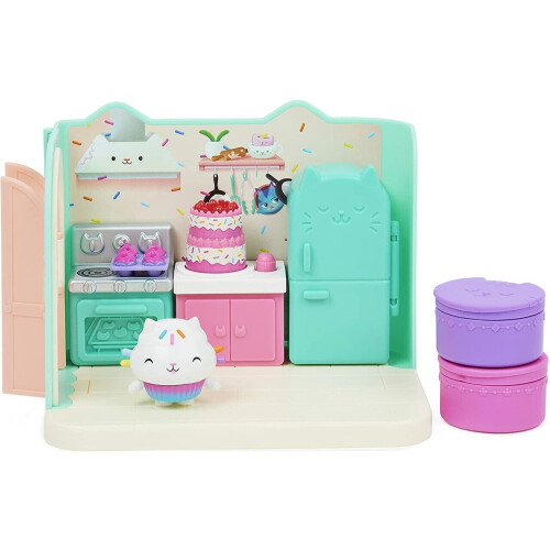 Gabby's Dollhouse Bakey with Cakey Kitchen Playset