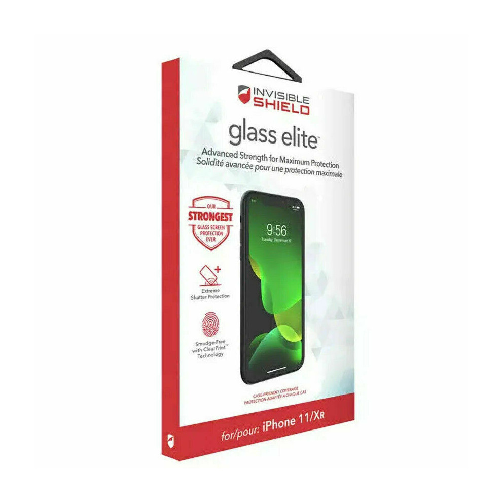 Zagg Invisible Shield Glass Elite Screen Protector For iPhone 11 / XR