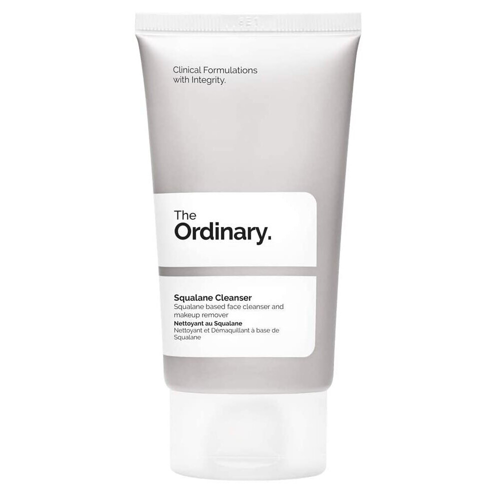 The Ordinary' Squalane Cleanser 50ml, a gentle, moisturizing facial cleanser