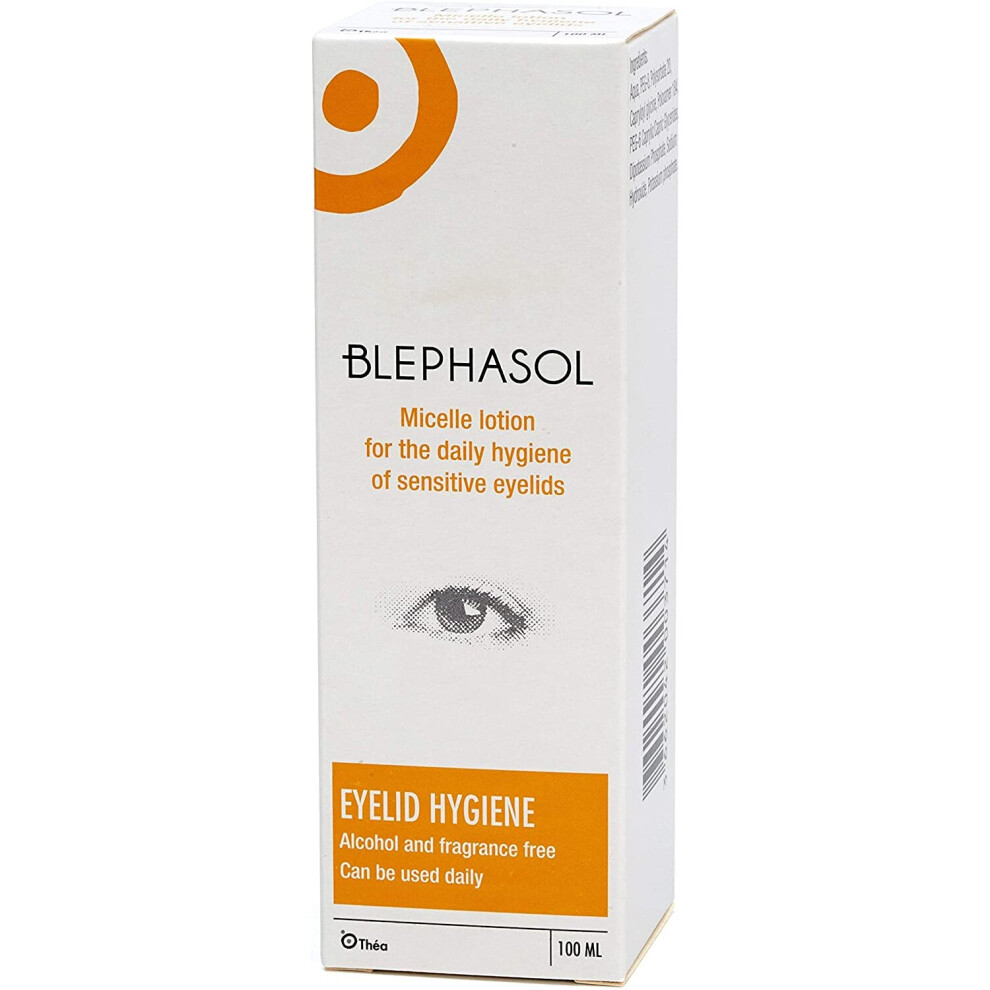 2 x Blephasol 100ml Sensitive Eyelids Eye Lotion