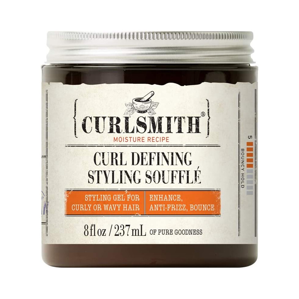 Curlsmith - Curl Defining Styling SoufflÃ© - Vegan Medium Hold Styling Gel For Wavy, Curly And Coily Hair (237ml))