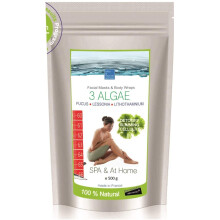 It works Body Algae Wrap 500 g ● Inch-Loss Seaweed Powder ● Weight Control and Anti Cellulite ● Inch-Loss Body Wrap Contour Treatment