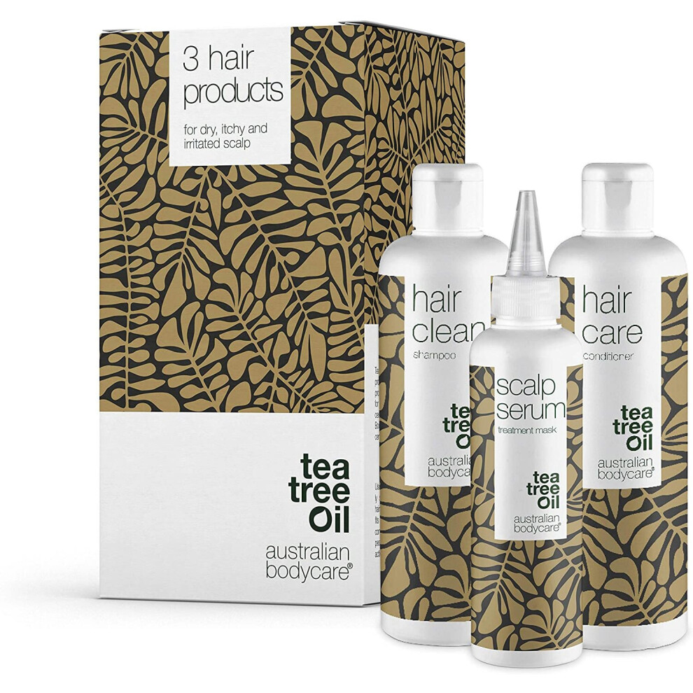 Australian Bodycare Shampoo 250Ml Conditioner 250Ml Scalp Serum 150Ml Set Tea Tree Oil