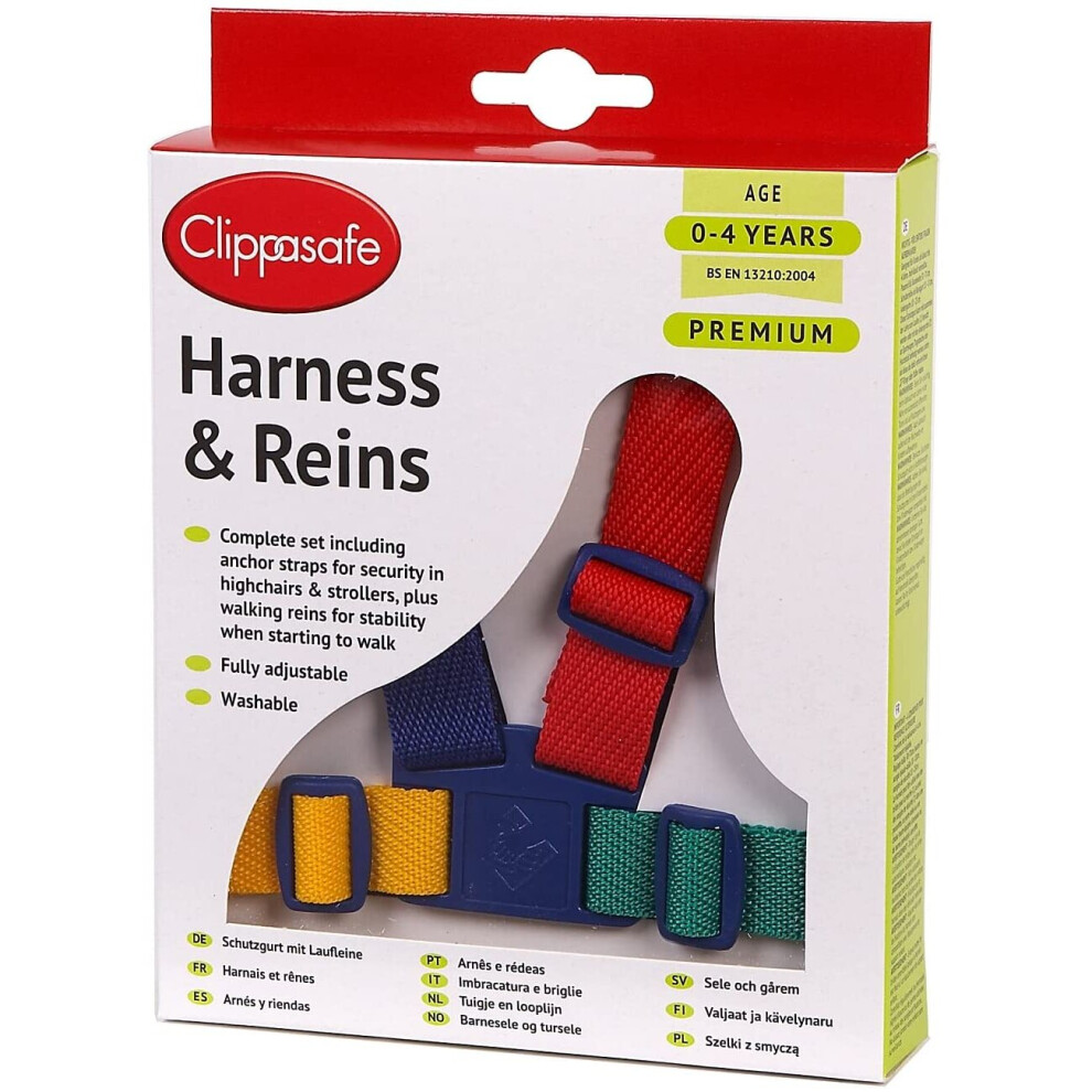 Clippasafe Harness Easy Wash (Multicolour)