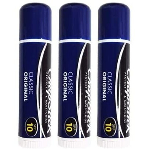 Chapstick Lip Balm Original - Pack of 3