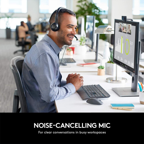 Logitech Logitech USB Headset H390 with Noise Cancelling Mic 1