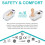 Aqua Scale V3 Next Generation Digital Baby Bath, White 4