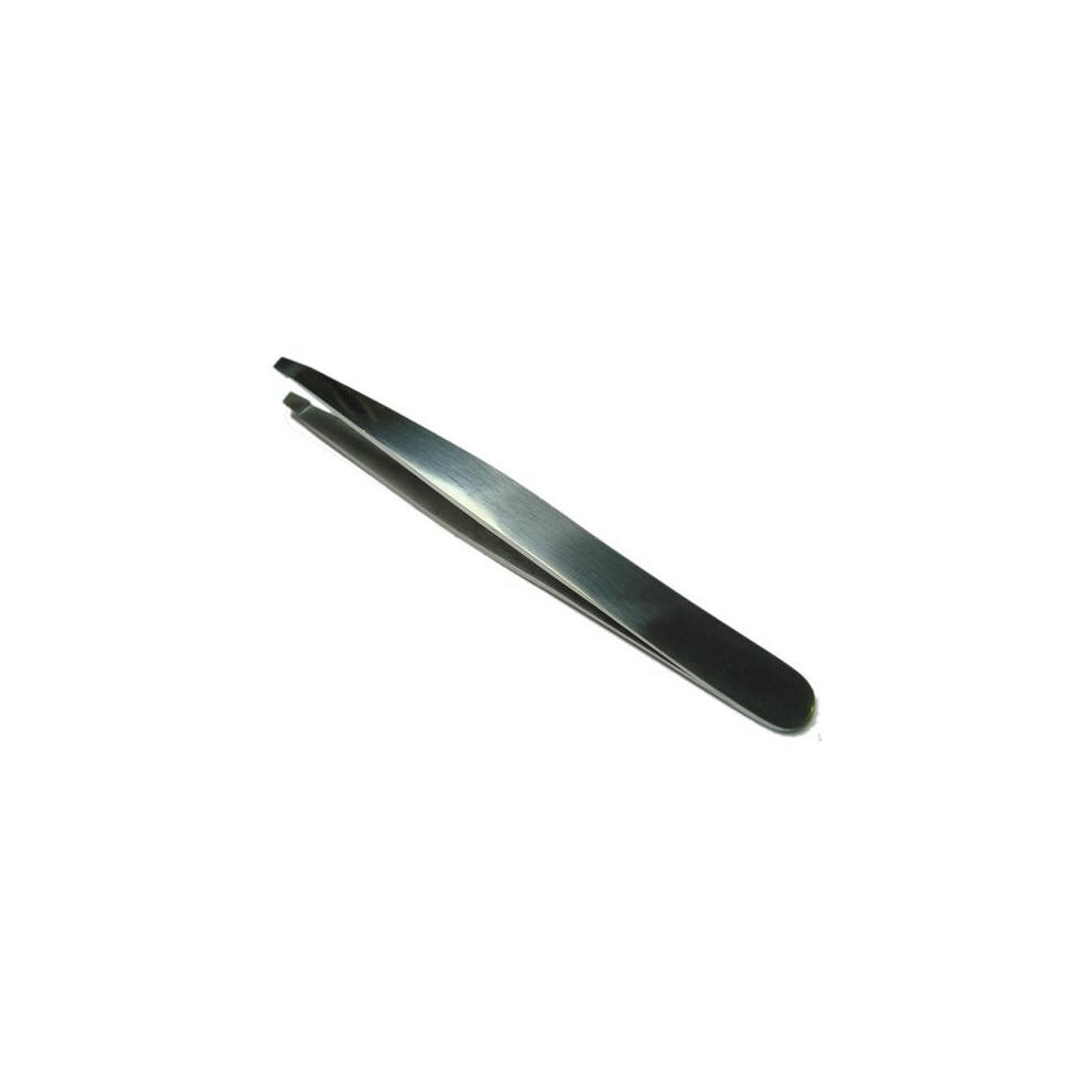Stainless Steel Professional Full Size Slant Tweezer
