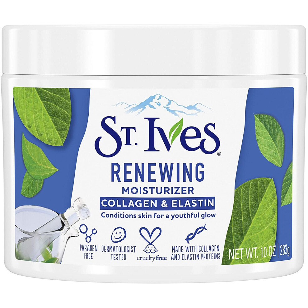 St. Ives Timeless Skin Collagen Elastin Facial Moisturizer 10oz