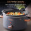 Tower Tower Cavaletto 3.5L Slow Cooker | Grey & Gold 5