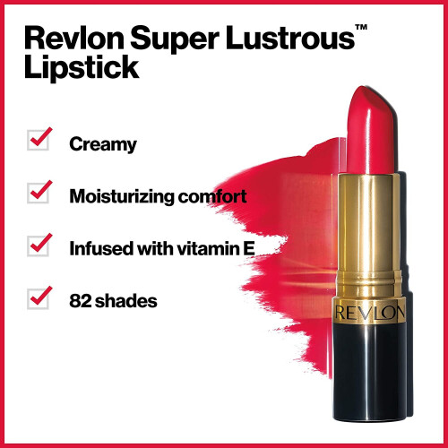 Revlon Revlon Super Lustrous Lipstick - 4.2 g, Rose Wine 2