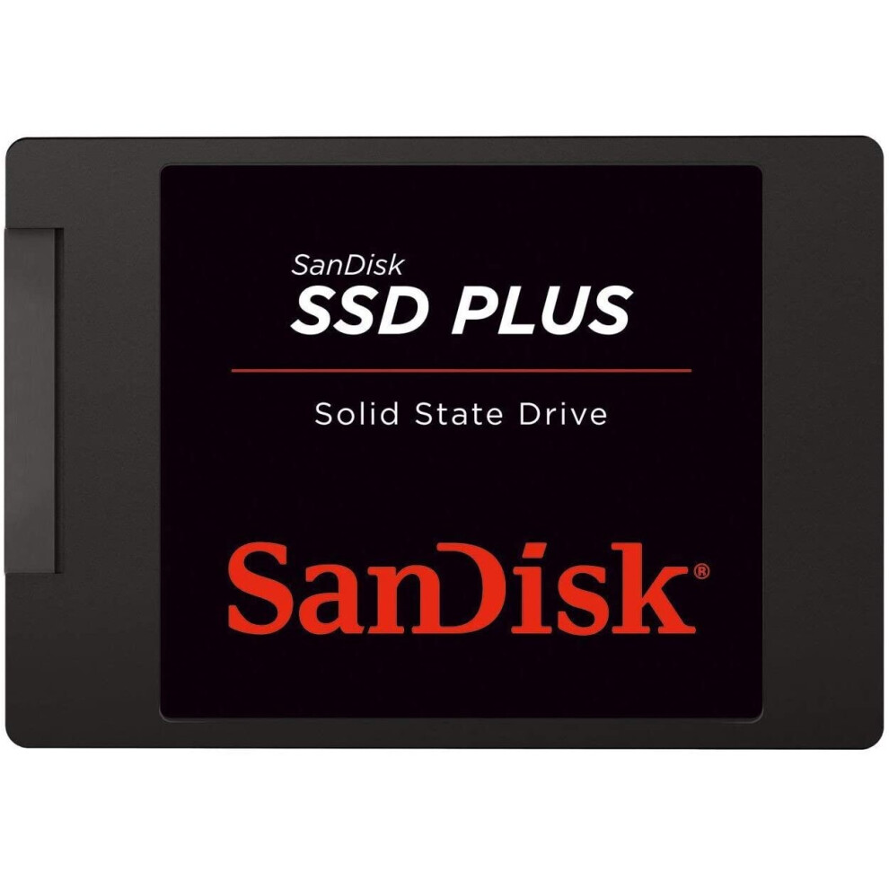 SanDisk SSD PLUS 480 GB SATA III 2.5-Inch Internal Solid State Drive, SDSSDA-480G-G26 , Black