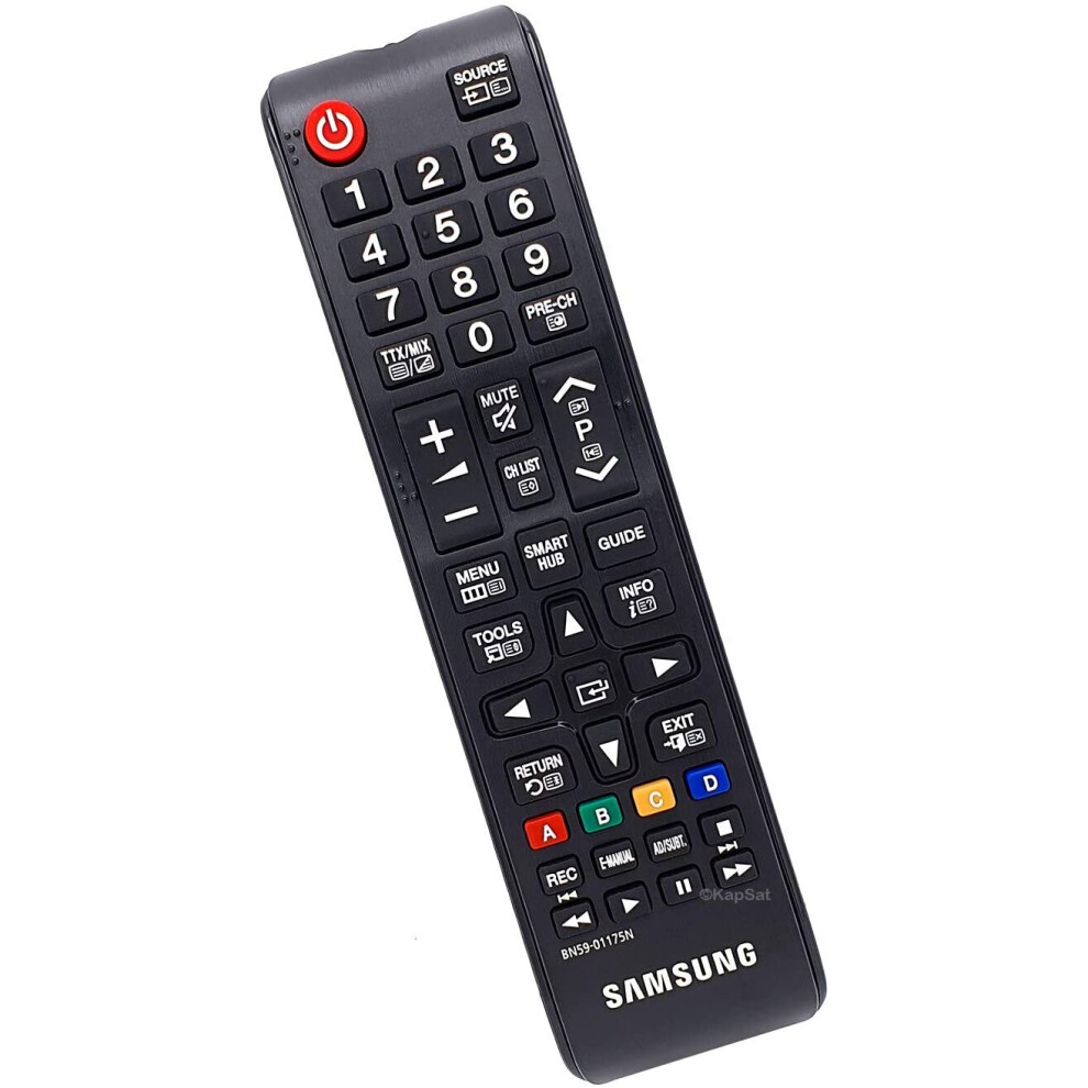 Samsung Bn59-01175Nâ Â Remote Control For Tv, Black 5055833539451