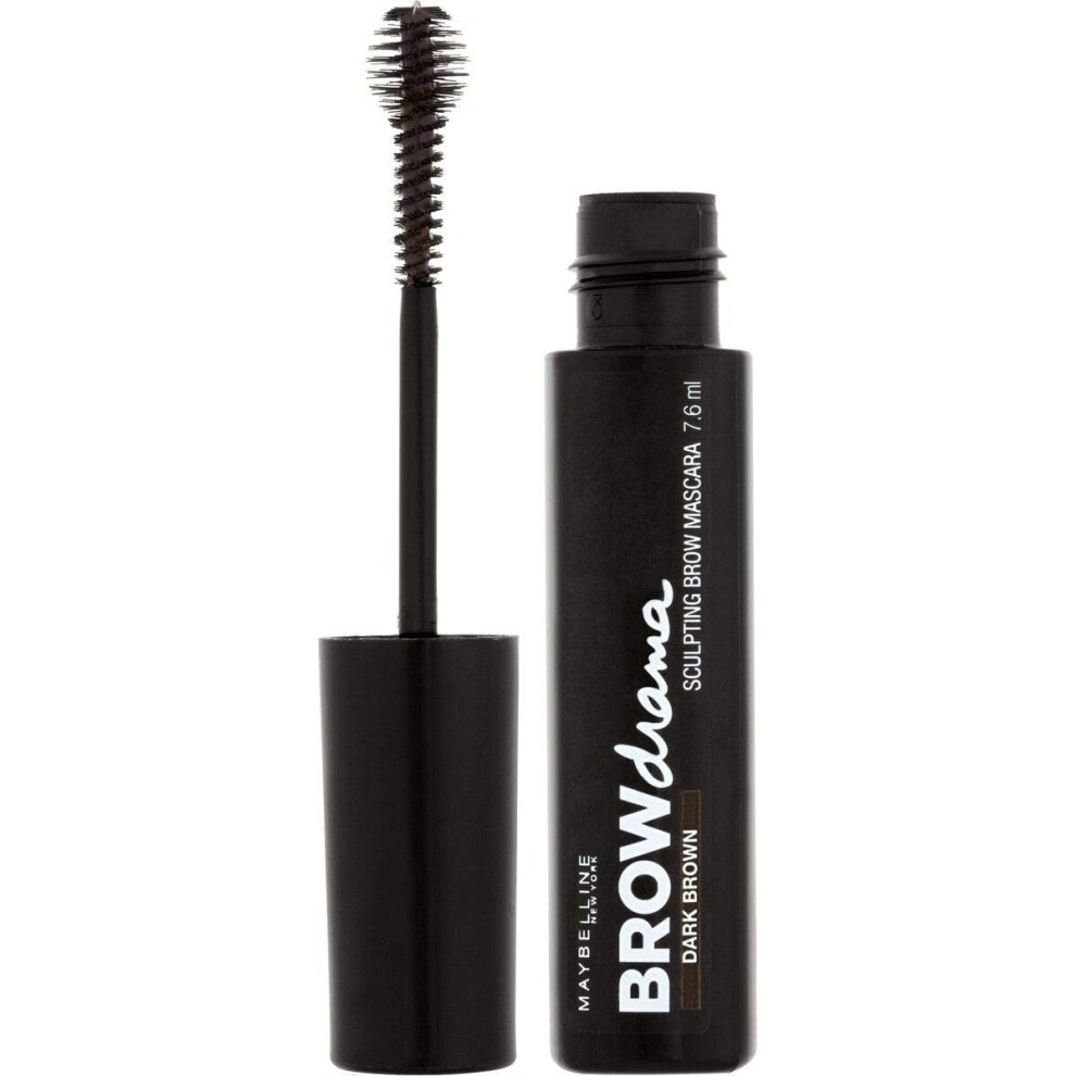 Maybelline Master Sleek Brow Mascara Dark Brown 7.6ml