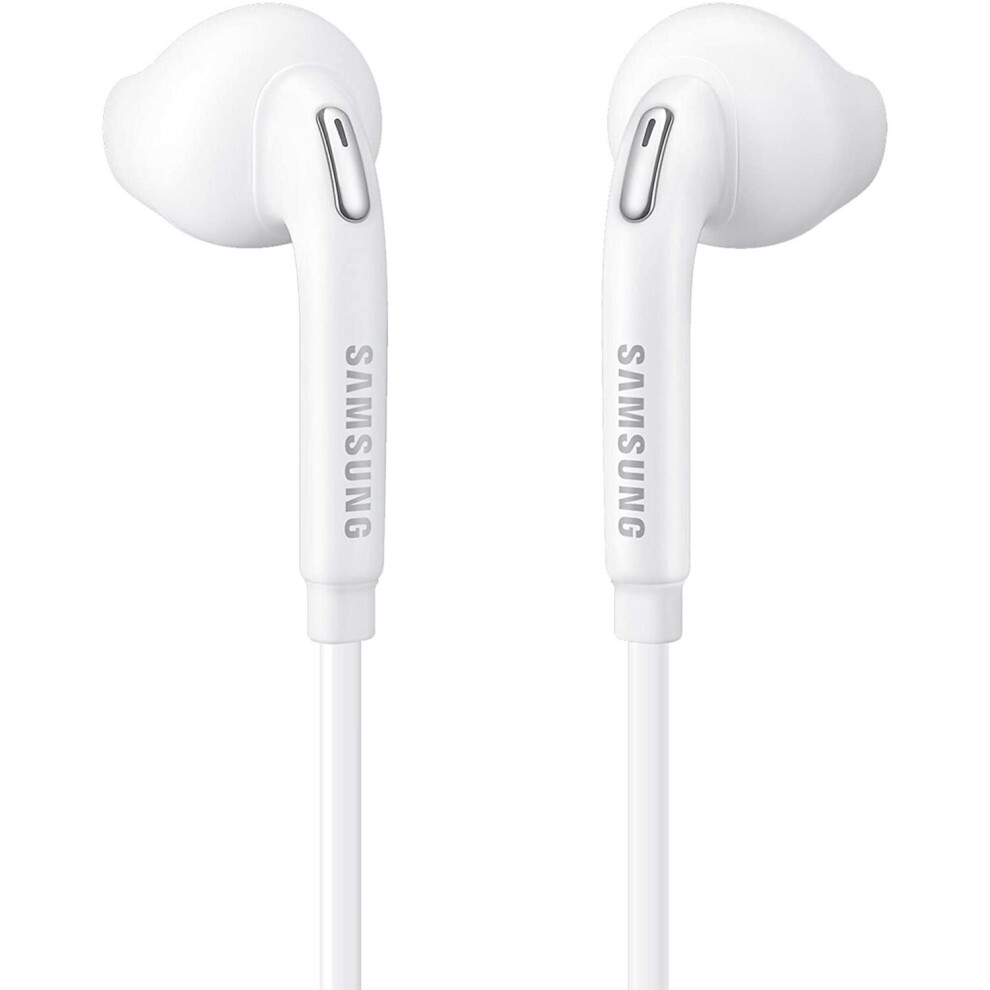 Samsung Headset with Remote and Microphone - White