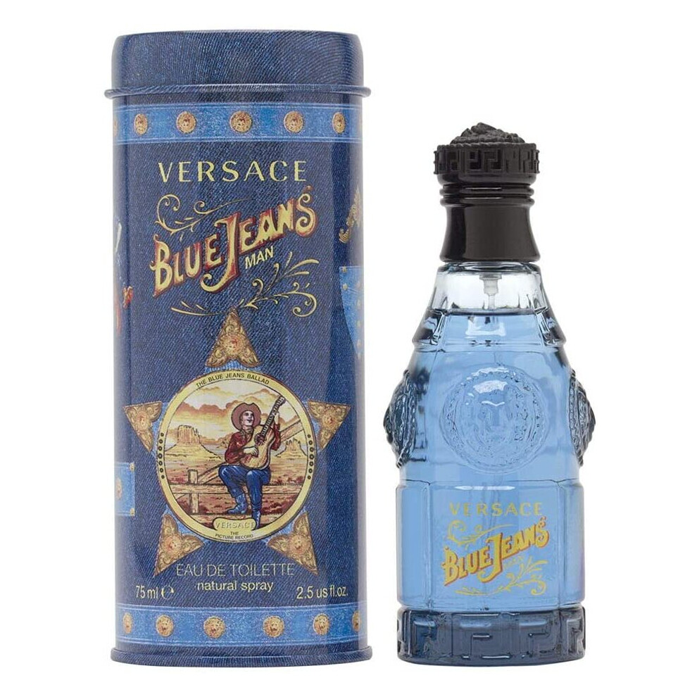 Blue Jeans Eau de Toilette For Men by Versace