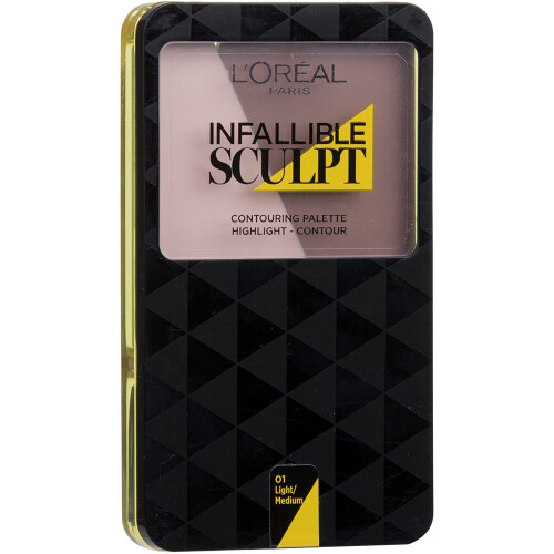 L’Oréal Paris L'Oréal Infallible Sculpt Contour Palette, Light Medium 2