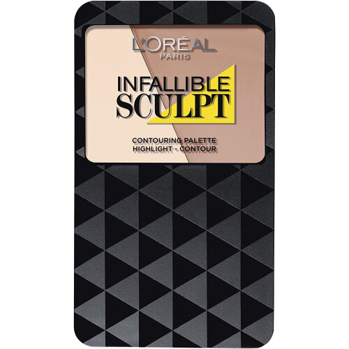 L’Oréal Paris L'Oréal Infallible Sculpt Contour Palette, Light Medium