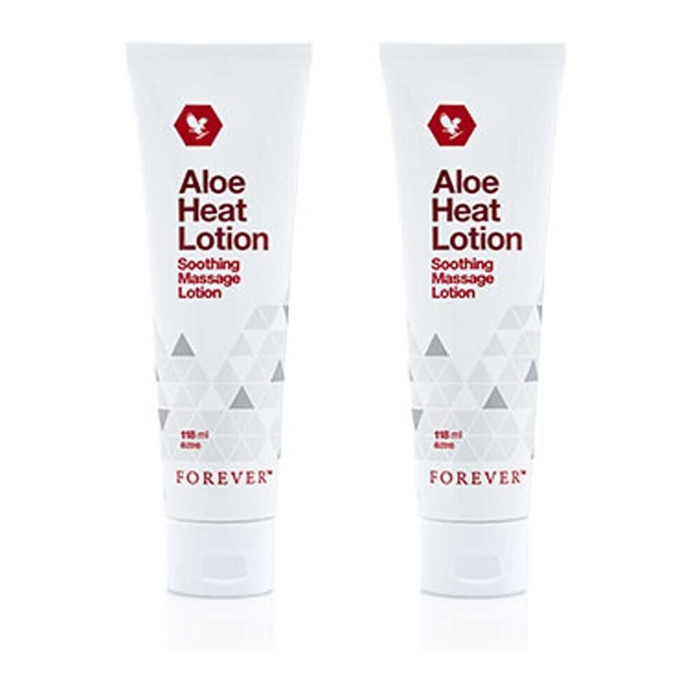 Forever Living Aloe Heat Lotion X 2 (118ml) Per Tube