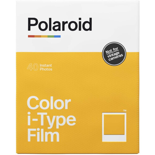 Polaroid Φιλμ Polaroid Instant Color I-Type - Πακέτο 40x Φιλμ (40 Φωτογραφίες) (6010) 1