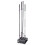 Barbell Rack Racky for Olympic 2" Bars - Compact, 9 holes, Stable 3
