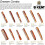 Kent Brushes Handmade Comb A 2T Medium Size Coarse and Fine Comb 6