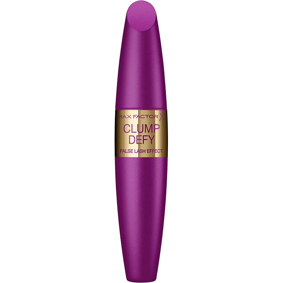 Max Factor False Lash Effect Clump Defy Mascara, 001 Black, Mascara for Dramatic Volume and Length, Anti-Clump Brush for Perfect Eyelash Separation