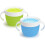 Munchkin Munchkin 2 Piece Snack Catcher, Blue/Green 1