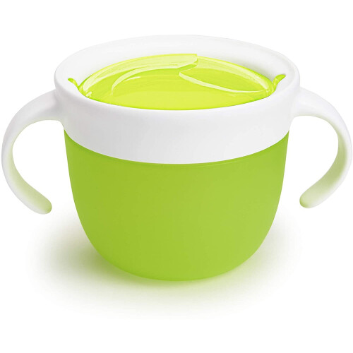 Munchkin Munchkin 2 Piece Snack Catcher, Blue/Green 1