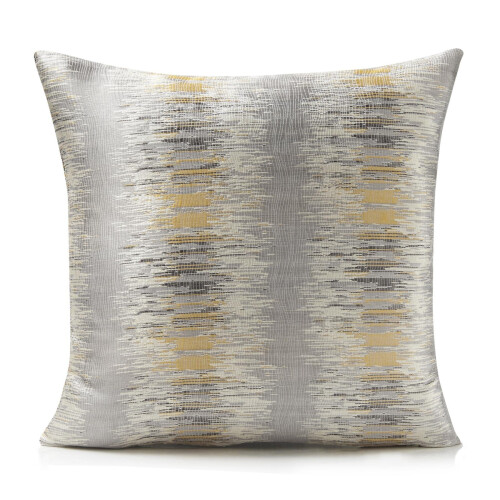 (45cm x 45cm, Ochre) Reflection Cushion Cover