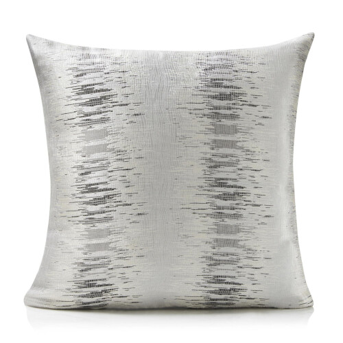 (45cm x 45cm, Silver) Reflection Cushion Cover