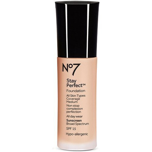 Boots No7 No7 Stay Perfect Foundation 30ml - Calico