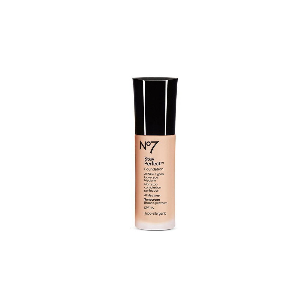 No7 Stay Perfect Foundation 30ml - Calico