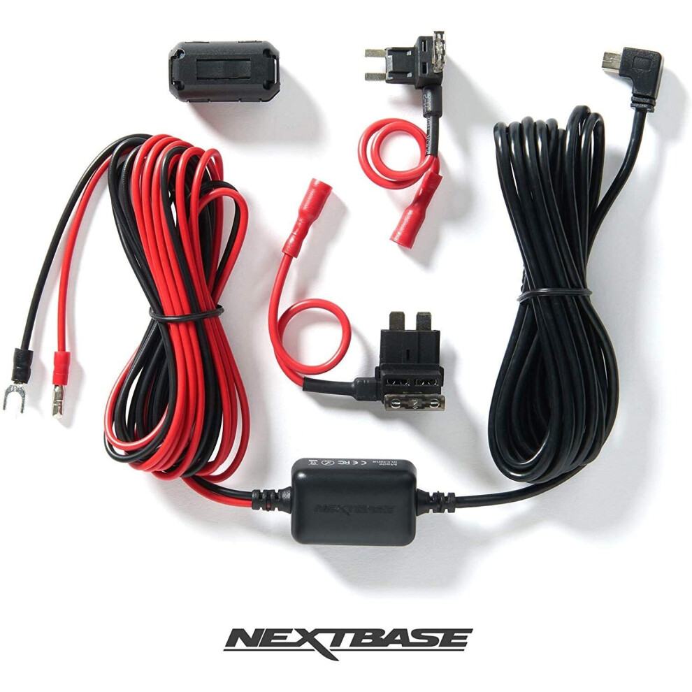 Nextbase Series 2 Dash Cam Hardwire Kit- for Nextbase Dashcams 122, 222, 322GW, 422GW, 522GW, 622GW In Car Hard Wiring Kit Dash Cam mini / micro USB