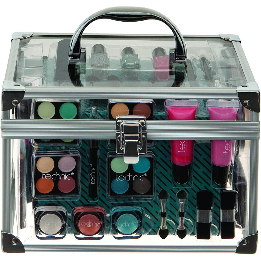 Technic Essentials Clear Carry Case Make-up Set
