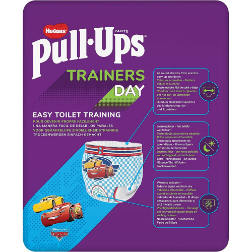 Huggies HUGGIES Pull-Ups Trainers Day time Boy, Size 2-4 Years 20 Training Pants 1