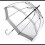 Fulton FULTON L041 BIRDCAGE UMBRELLA 1