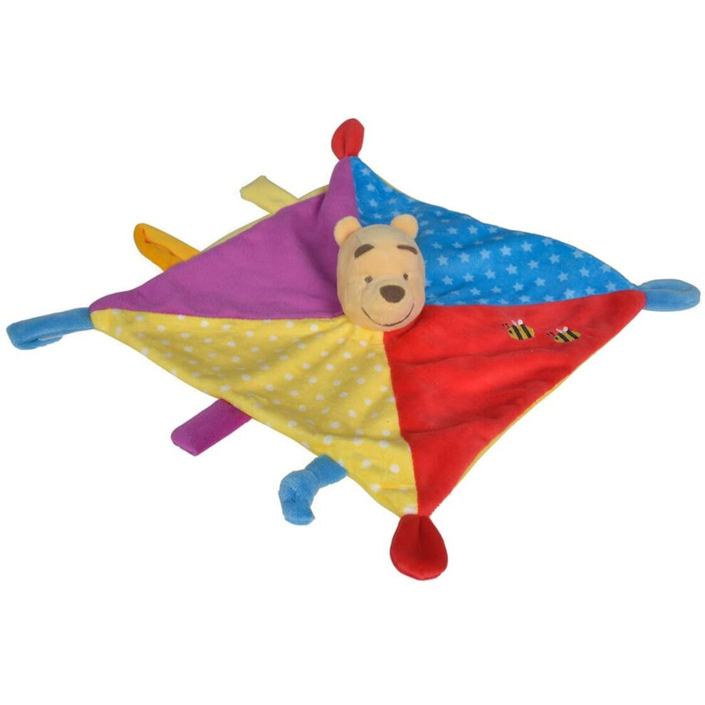 Simba 6315876549 Puuh Schmusetuch, Color Disney Winnie The Pooh 3D Comforter Blanket Colour