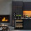 Dellonda Baridi 46 Bottle Dual Zone Wine Cellar Fridge with Digital Touch Screen Controls, Black - DH79 15