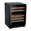 Dellonda Baridi 46 Bottle Dual Zone Wine Cellar Fridge with Digital Touch Screen Controls, Black - DH79 1